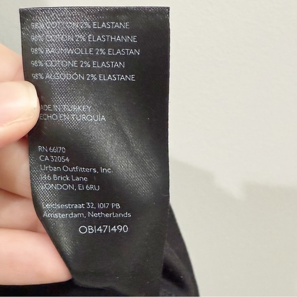 ANTHRO Maeve Ruffle Tie Midi Skirt Ruffle Black Classic Preppy Office Size 2 - Picture 8 of 9